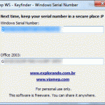 mep sw get windows serial number